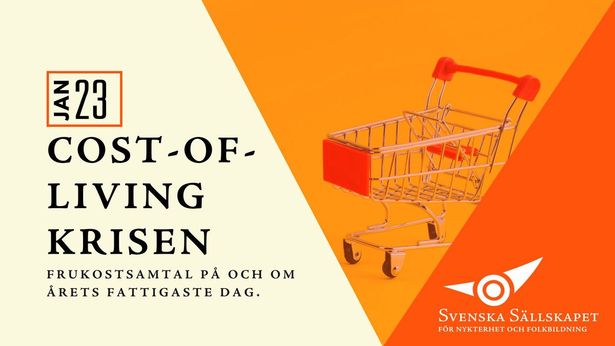 Cost- of- living krisen \u2013  Frukostsamtal p\u00e5 och om \u00e5rets fattigaste dag