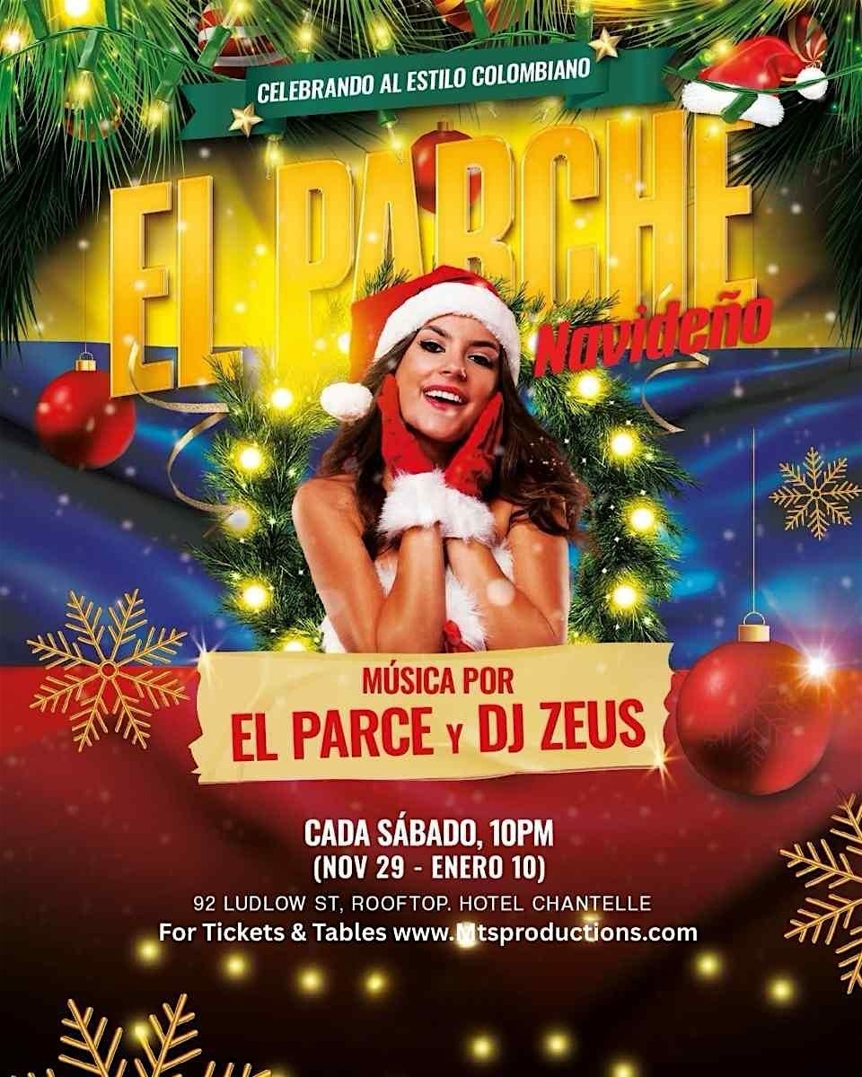 El Parche Navide\u00f1o NYC en Hotel Chantelle \u2013 Saturday, Dec 27th