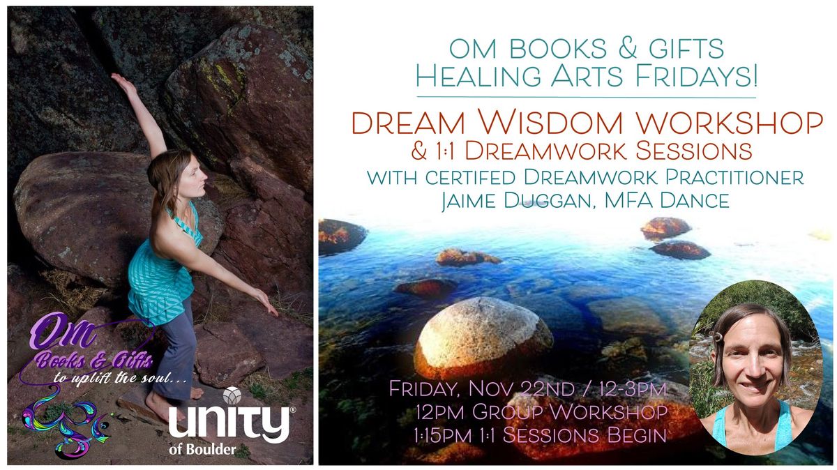 Dream Wisdom Workshop & 1:1 Dreamwork Sessions