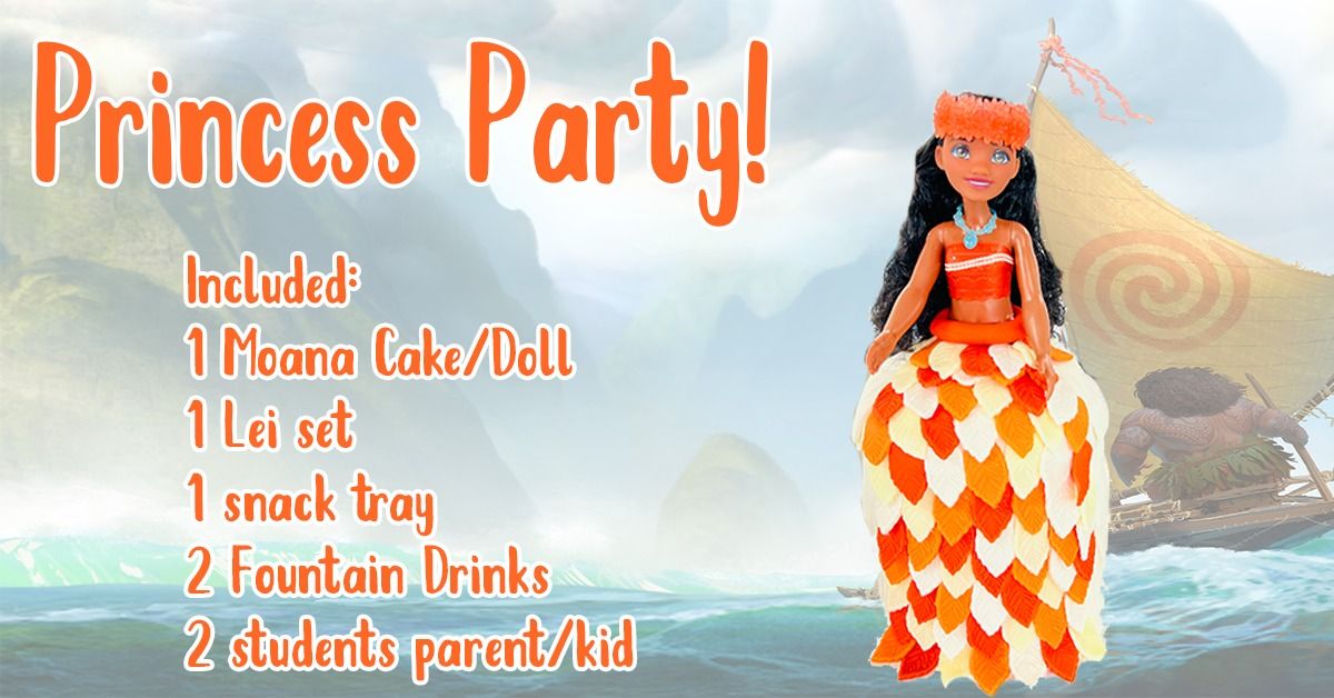 Moana Princess Party