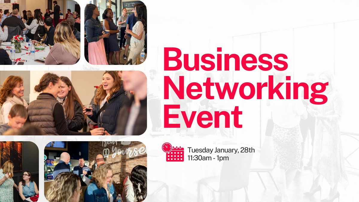 Business Networking Event: Investing in Your Community: Remembering Your Personal 'Why