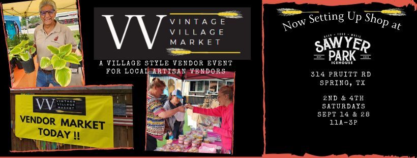 VINTAGE VILLAGE MARKET AT SAWYER PARK ICEHOUSE - NOV 16