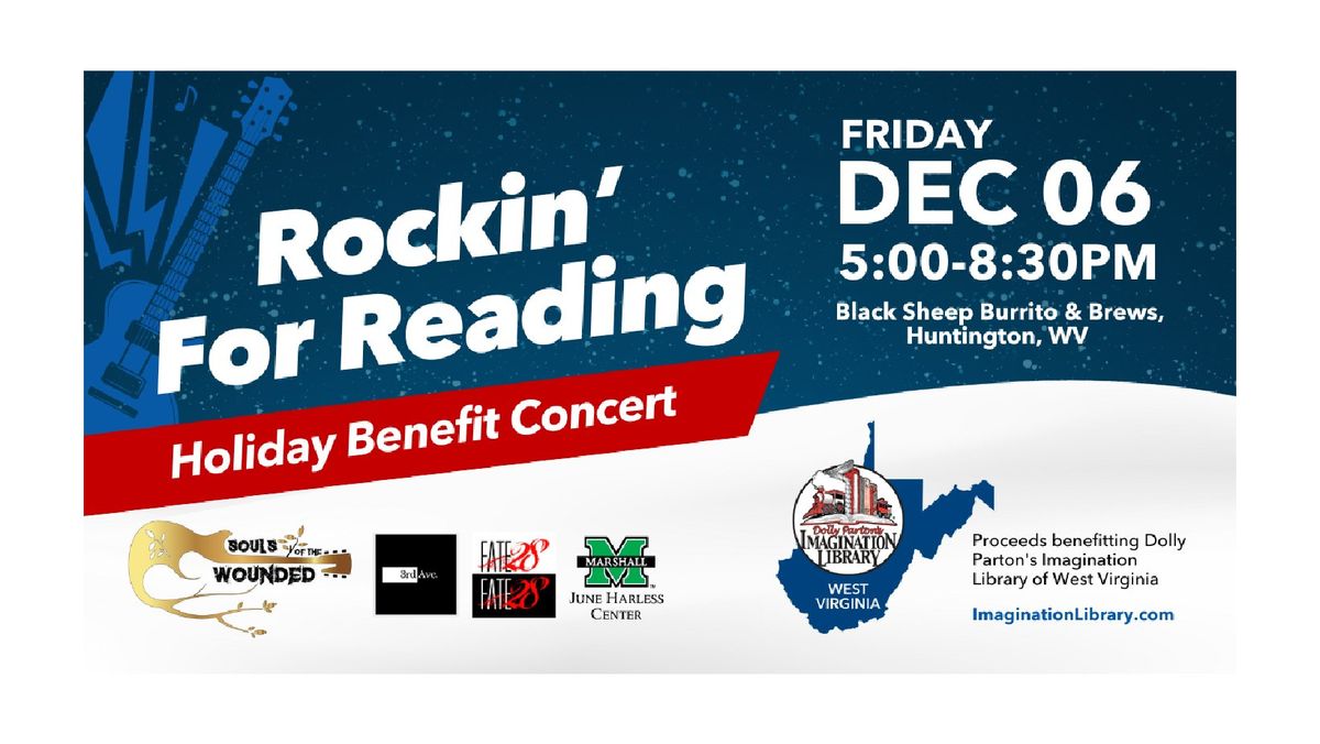 Rockin' For Reading Holiday Benefit Concert for Dolly's Imagination Library of WV