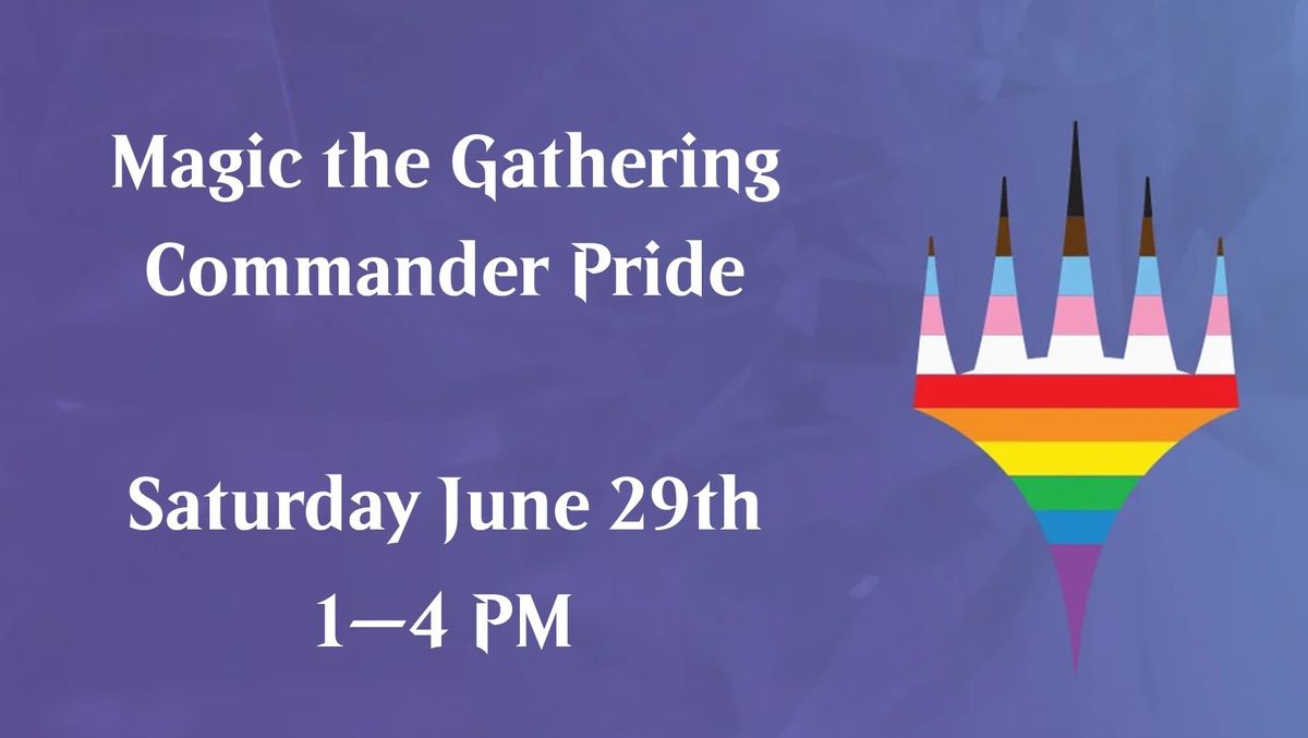 Magic the Gathering Commander Pride