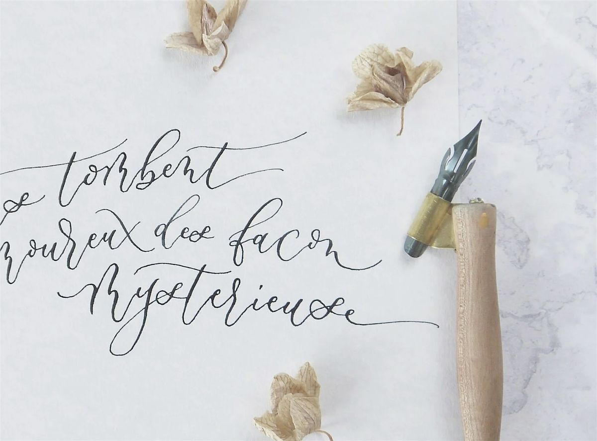 Dip pen Calligraphy Christmas Cards