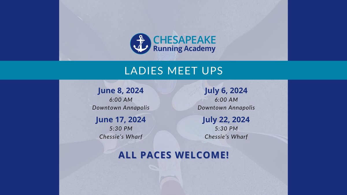 Ladies Run Meet Up - July 22nd