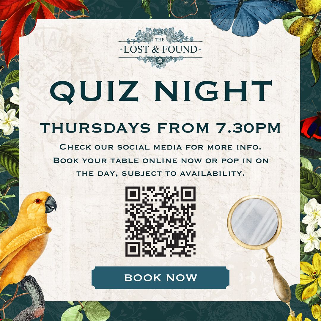 Lost & Found weekly Quiz Night