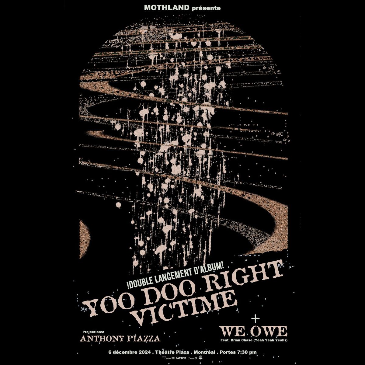 Double lancement: Yoo Doo Right & Victime + We Owe @ Th\u00e9\u00e2tre Plaza