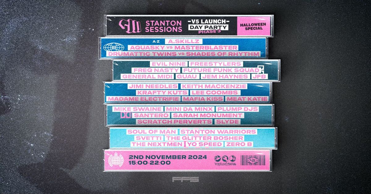 STANTON WARRIORS HALLOWEEN SPECIAL @ MINISTRY OF SOUND