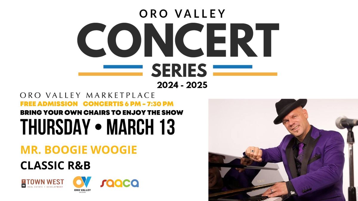 Mr. Boogie Woogie (Oro Valley Concert Series)