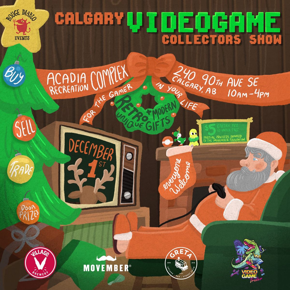 Calgary Video Game Collectors Show: Holiday Market