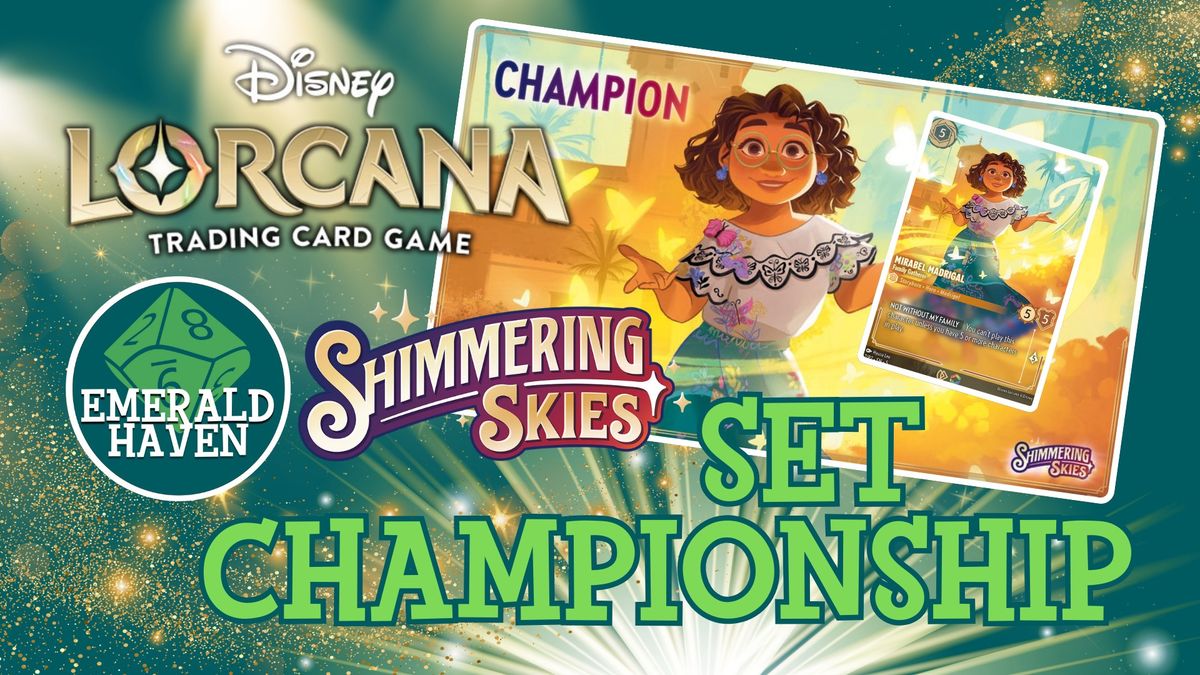 [SOLD OUT] Lorcana Set Championship - Shimmering Skies