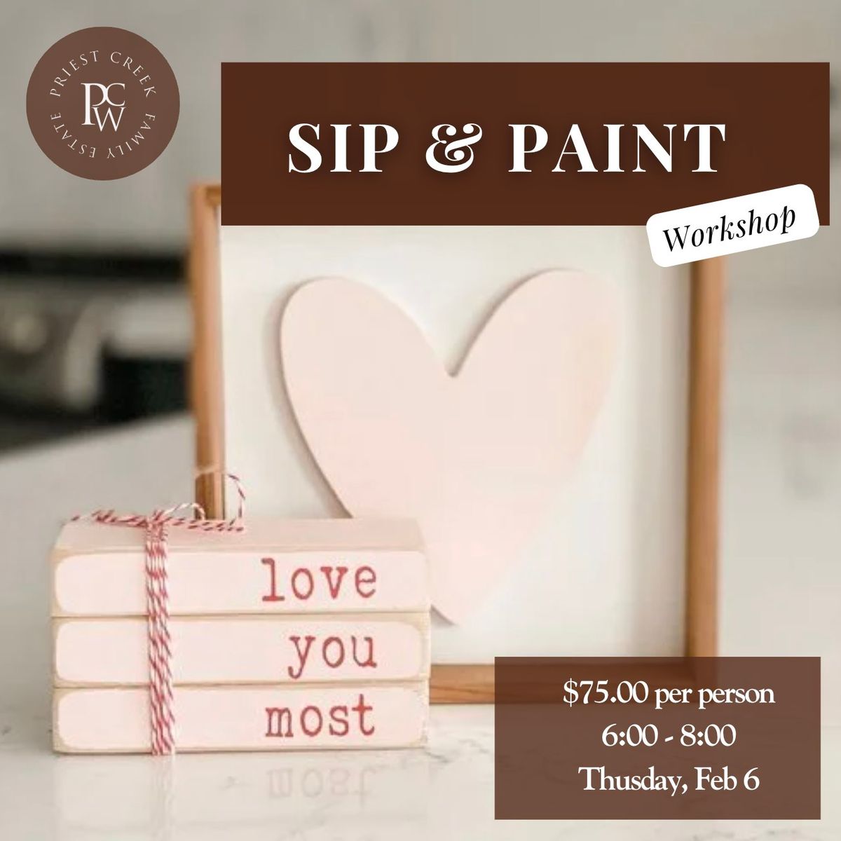 Sip & Paint Night!