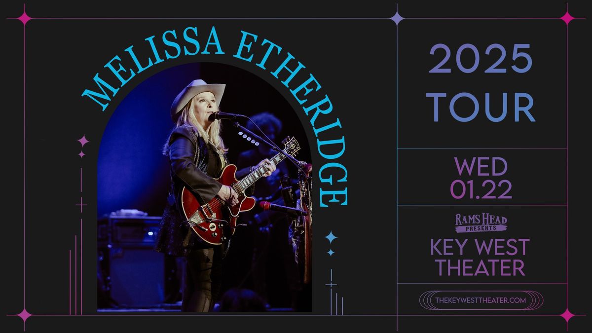 Melissa Etheridge at Key West Theater