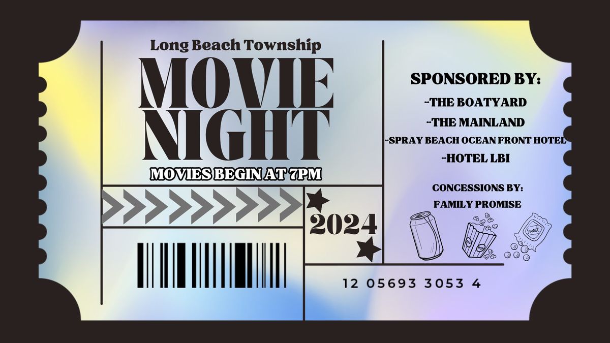 Movie Monday's at Bayview Park