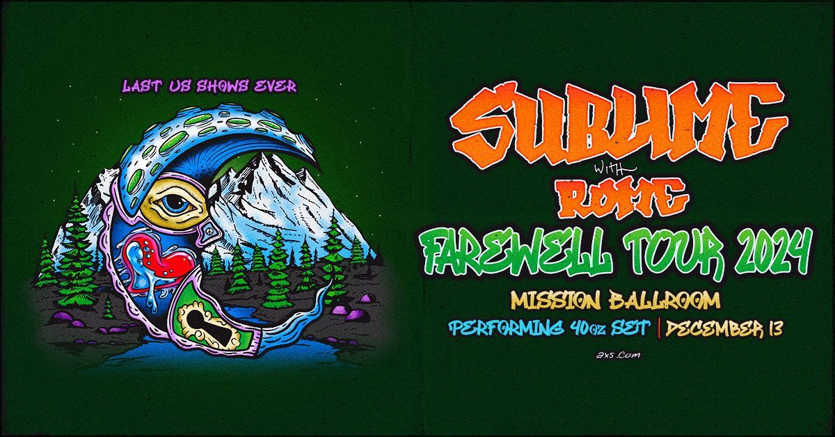 Sublime with Rome (play 40oz to Freedom in its entirety)