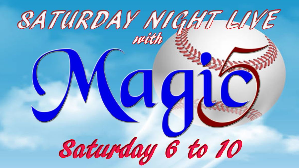 PUBLIC WELCOME! Take Me Out 2 The Ballgame PARKING LOT PARTY with Magic5 + June\/July B-Day Party!
