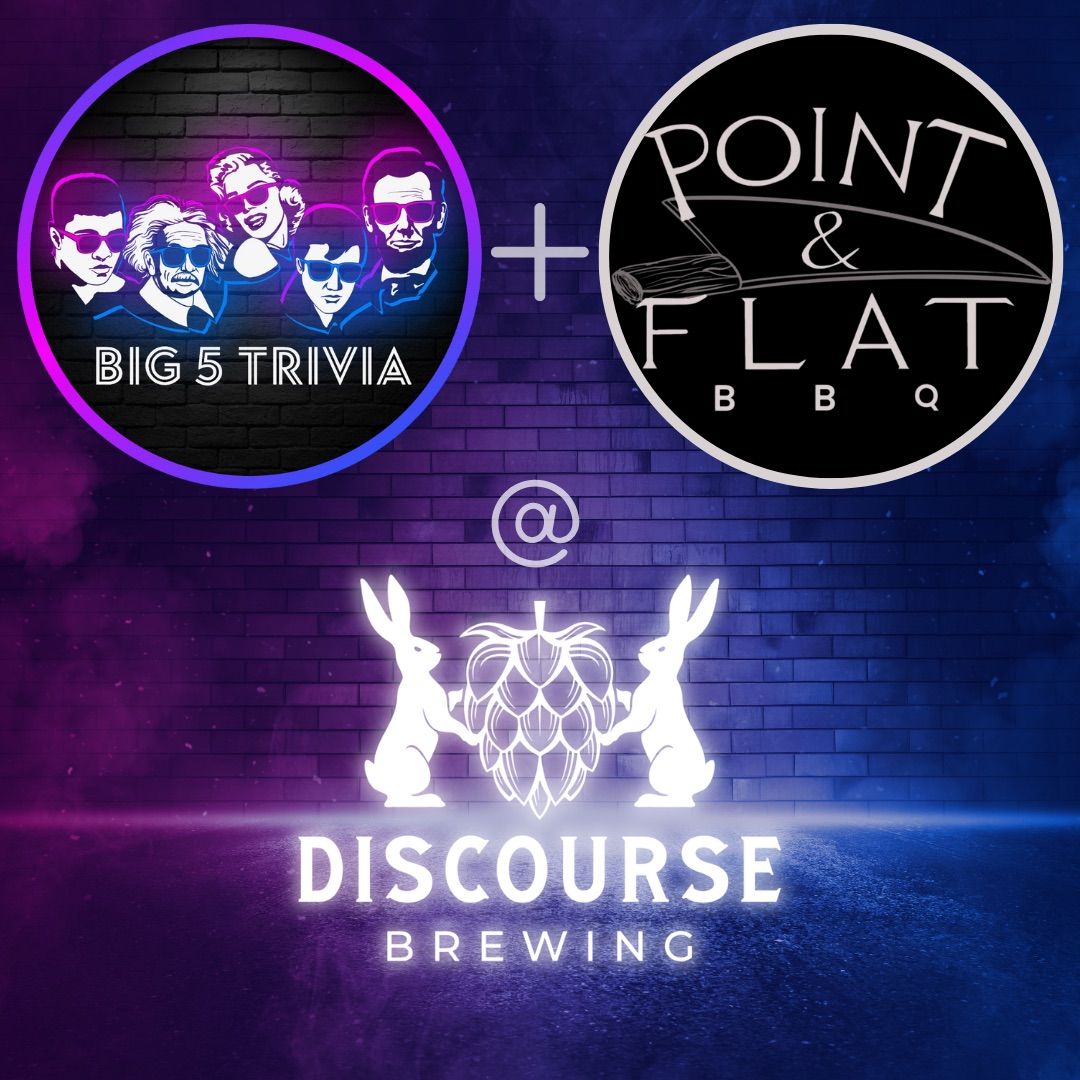 BBQ and Trivia at Discourse Brewing