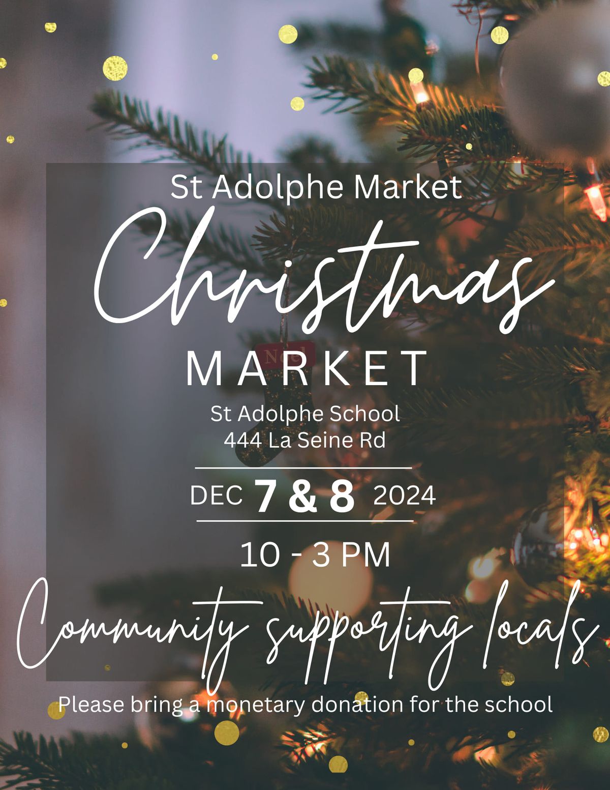 St Adolphe Christmas Market 