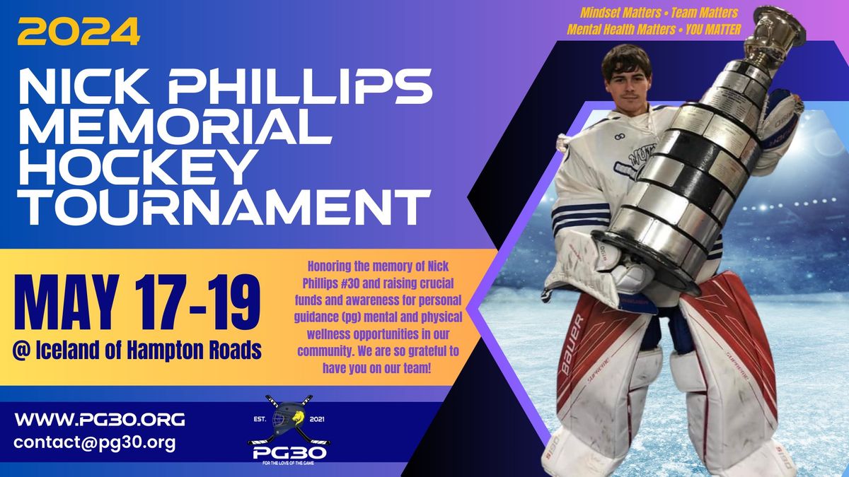 3rd Annual Nick Phillips Memorial Hockey Tournament