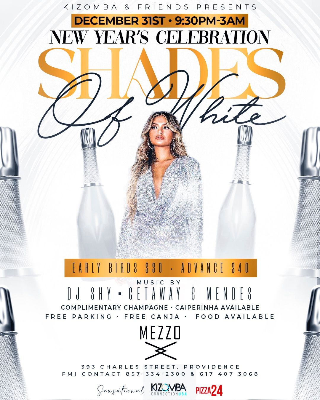 New Year\u2019s Eve Celebration: Shades of White