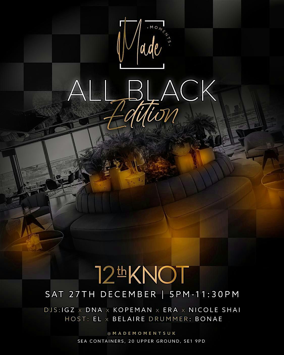 Made Moments - All Black Party