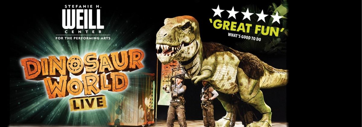 Dinosaur World Live at Luther Burbank Center for the Arts - Ruth Finley Person Theater
