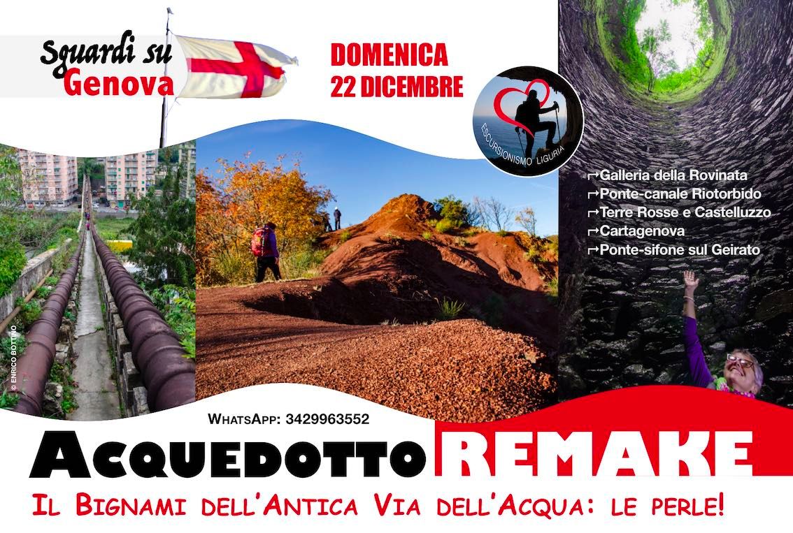 Trekking a Genova - Acquedotto storico Remake: le perle