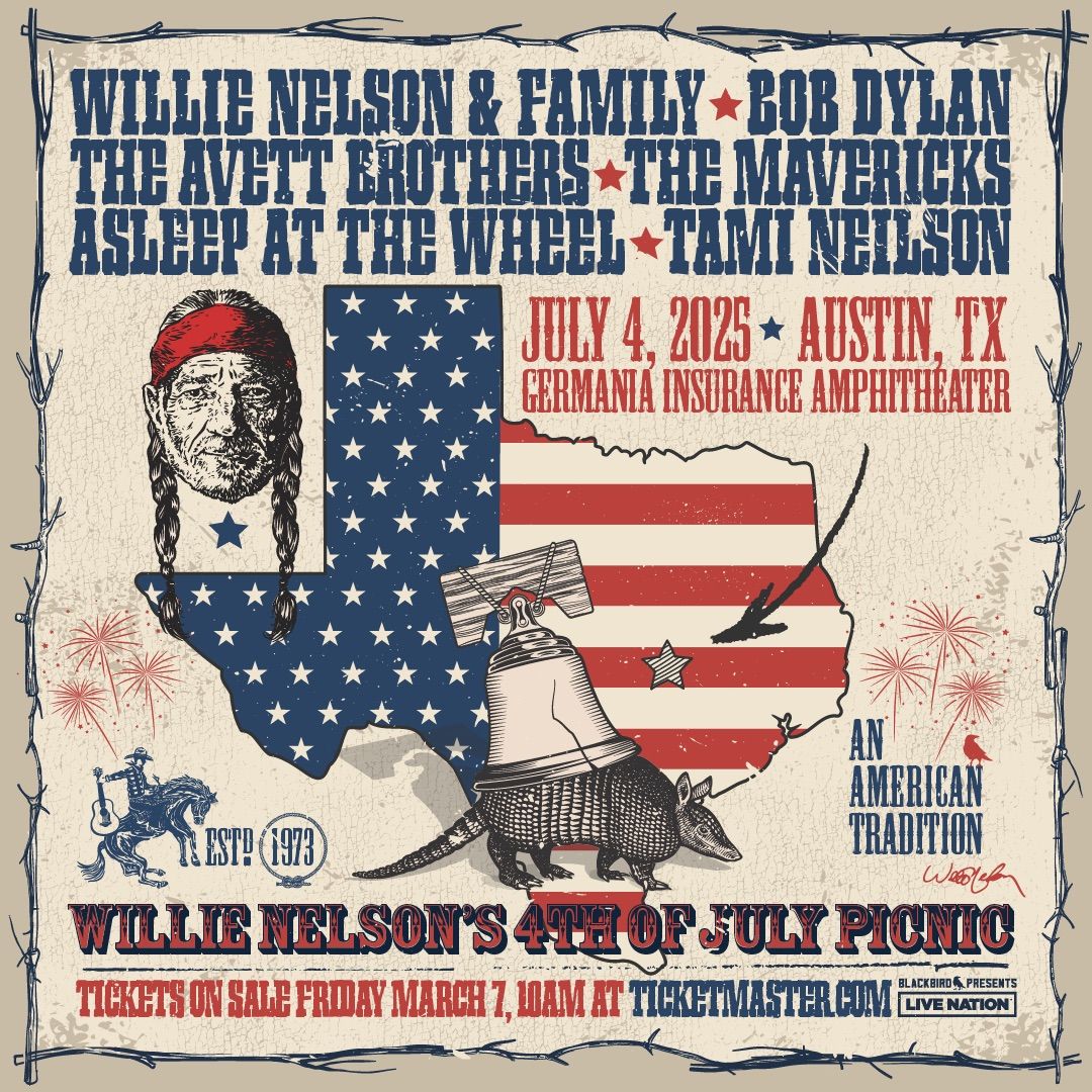 Willie Nelson's 4th of July Picnic and Fireworks