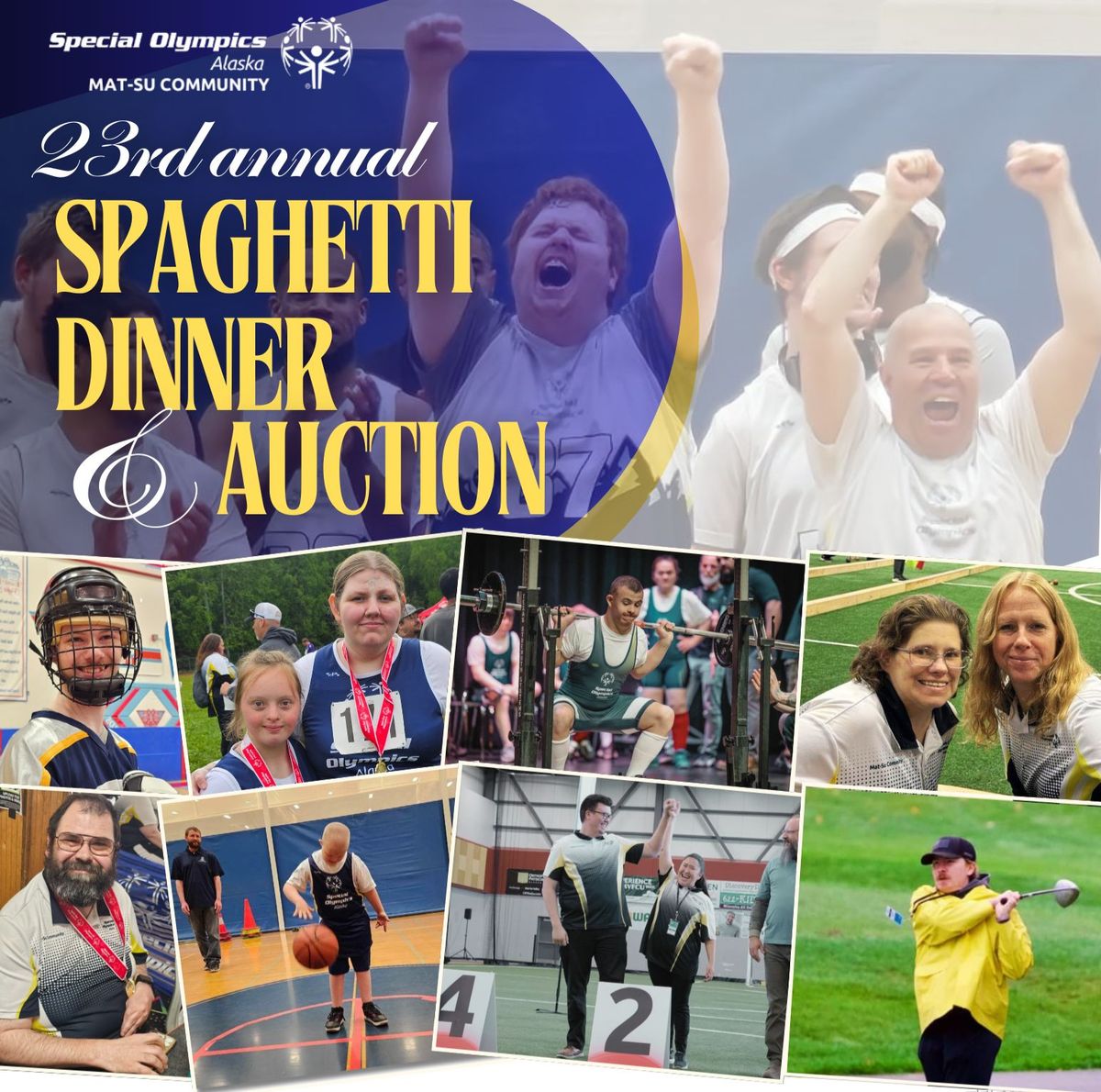 23rd Annual Spaghetti Dinner & Auction to benefit Special Olympics Alaska Mat-Su Community 