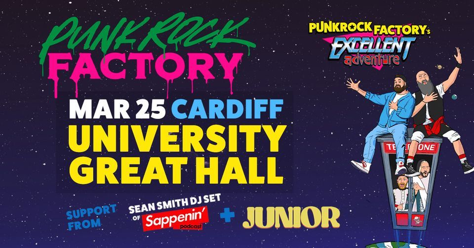 Punk Rock Factory live at The Great Hall, Cardiff