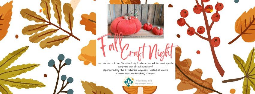 Fall Craft Membership Social 