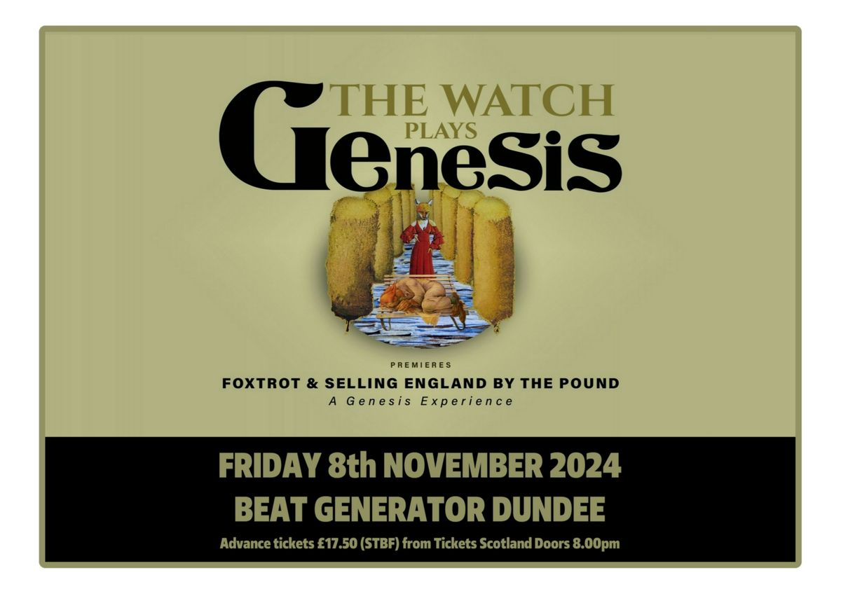 The Watch plays Genesis