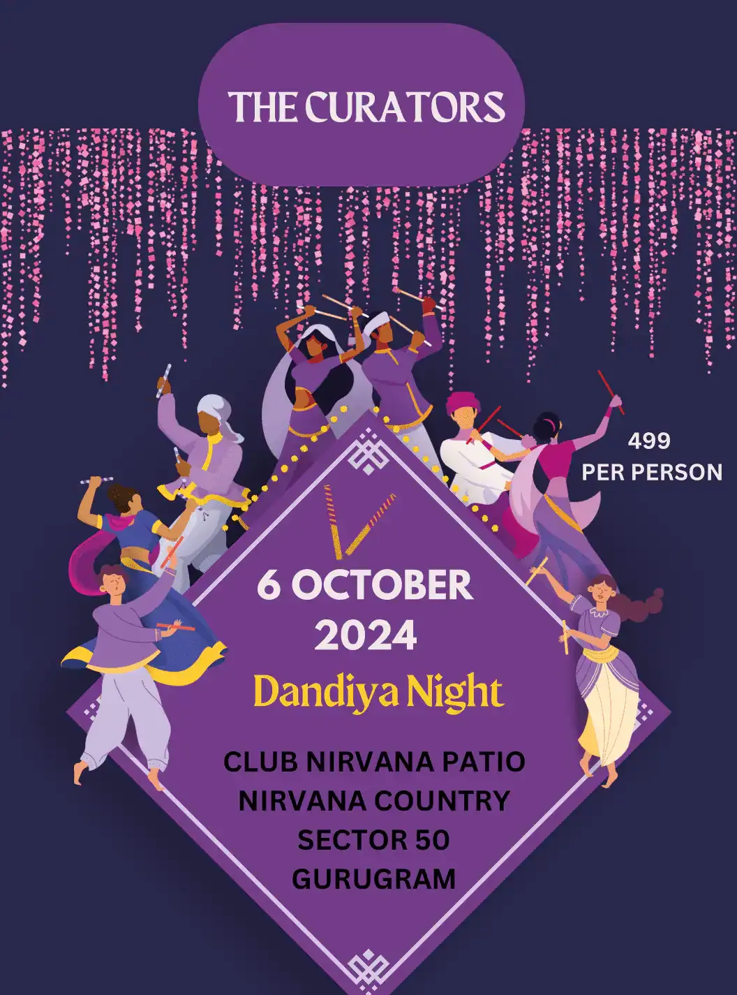 Garba Night 2024 Music event Tickets Delhi NCR -