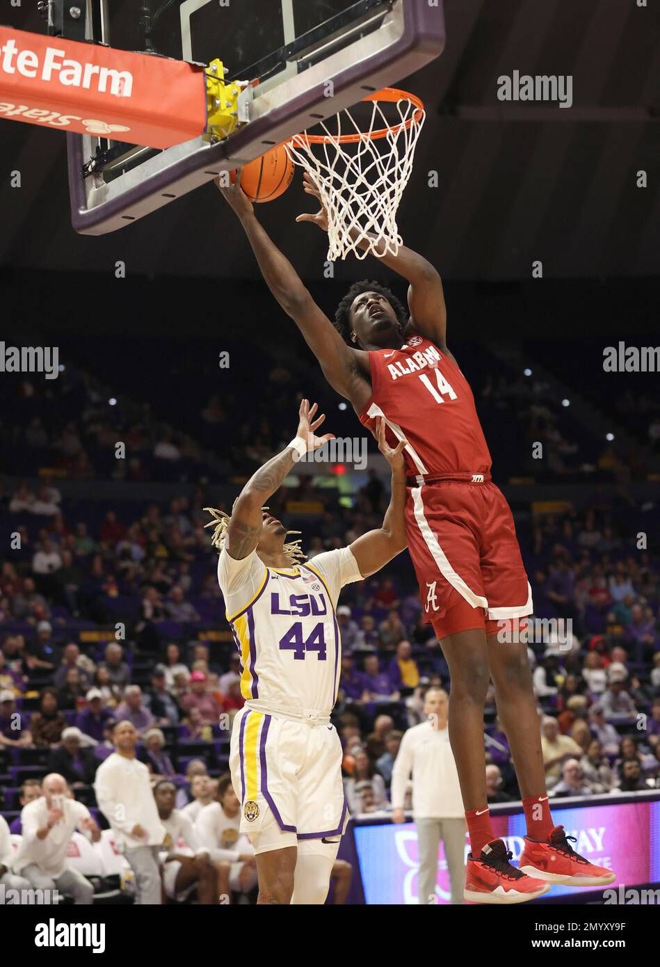 LSU Tigers at Alabama Crimson Tide Mens Basketball