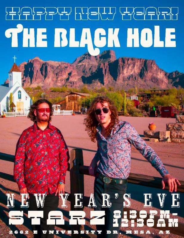 New Year\u2019s Eve with The Black Hole at Starz!