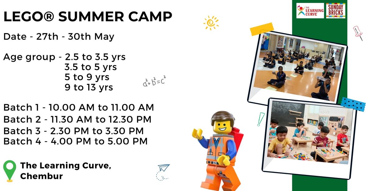 LEGO Summer Camp- Chembur
