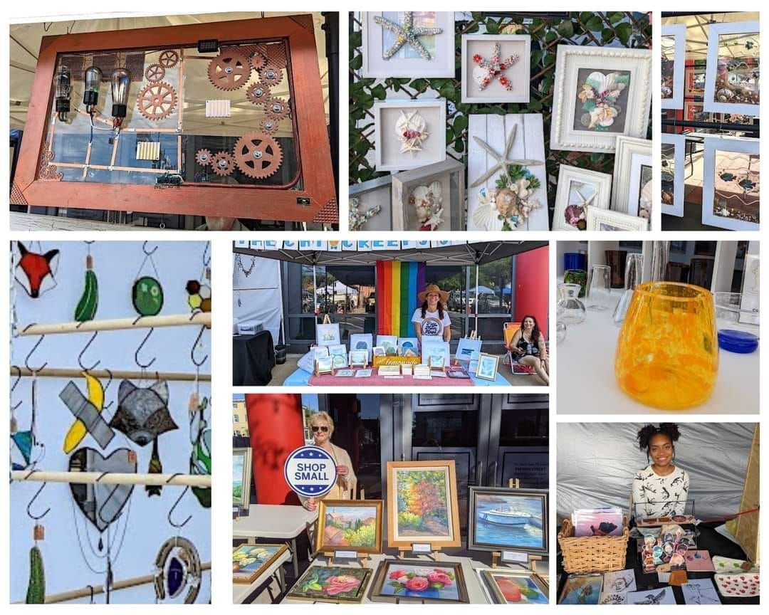 First Saturday Art Market in Olde Towne Portsmouth