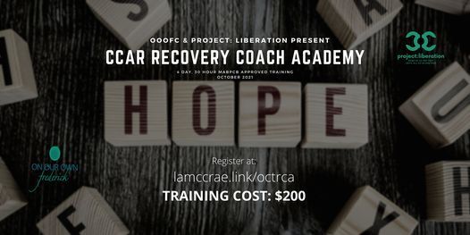 CCAR Recovery Coach Academy