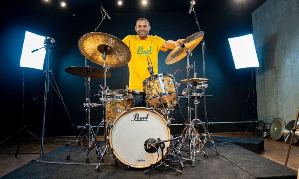 Isac Jamba Brazilian Jazz Samba Drum Clinic