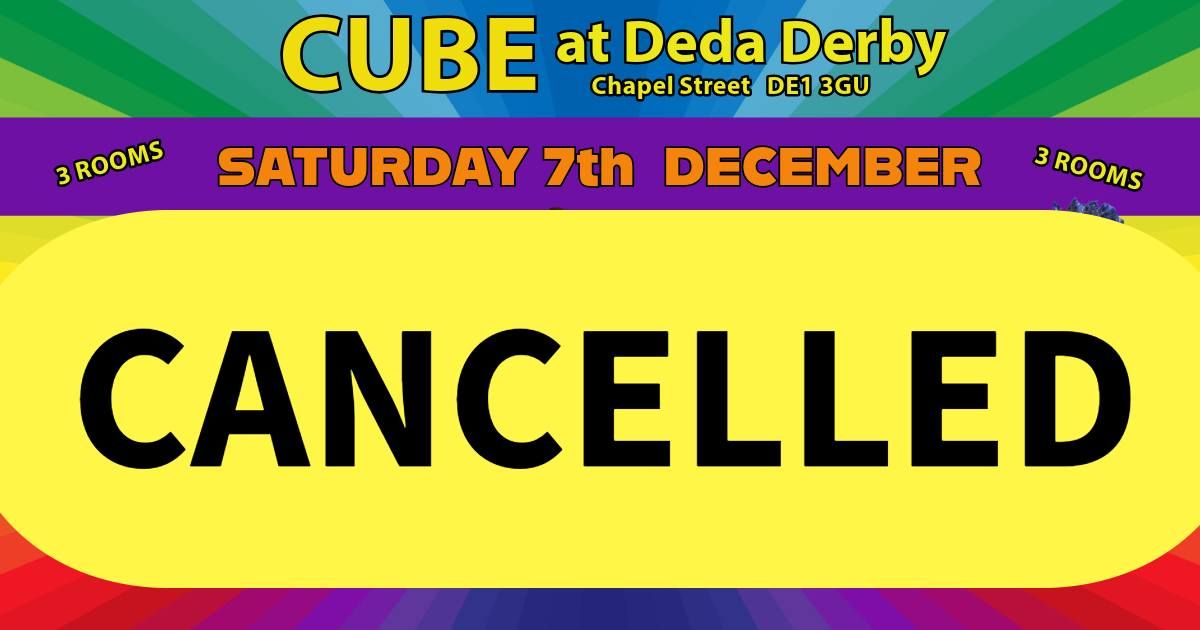 2024 December 7th CUBE @ Deda Derby 3 Rooms Salsa, Bachata & Kizomba Party