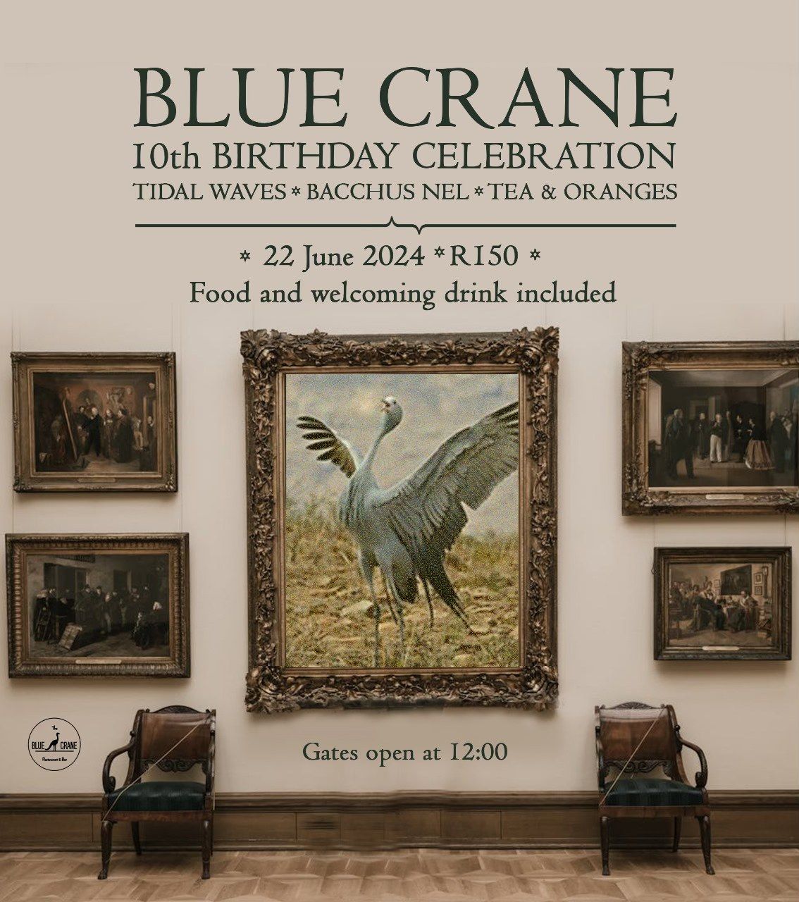 The Blue Crane Restaurant Celebrates a Milestone