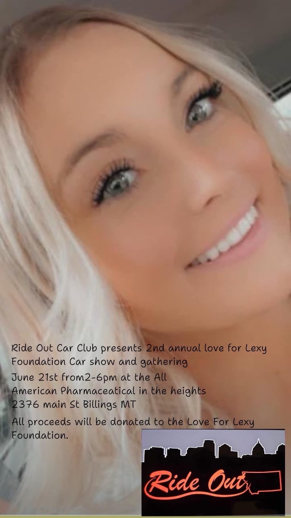 2nd annual Love for Lexy car show and gathering