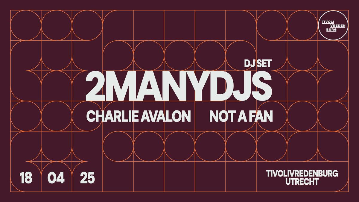 2manydjs (dj-set) in Ronda | TivoliVredenburg