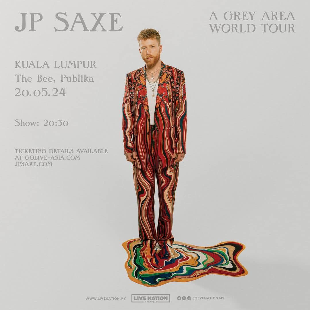 Jp Saxe: A Grey Area World Tour
