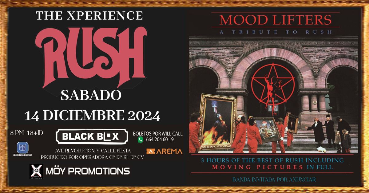 Mood Lifters - A Tribute to Rush - Live in Tijuana, Mexico!