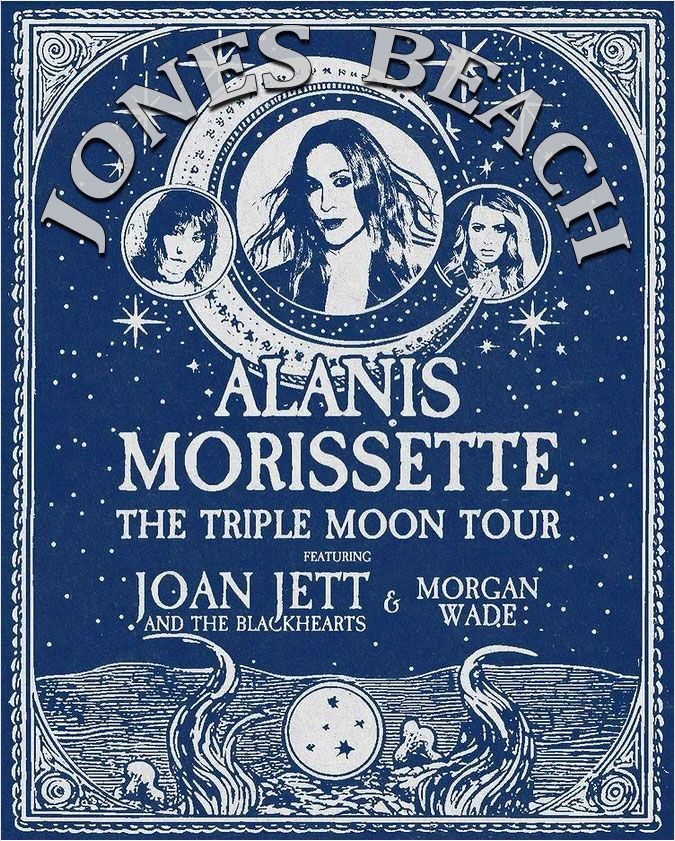 Alanis Morissette + Joan Jett & Morgan Wade - Triple Moon Tour