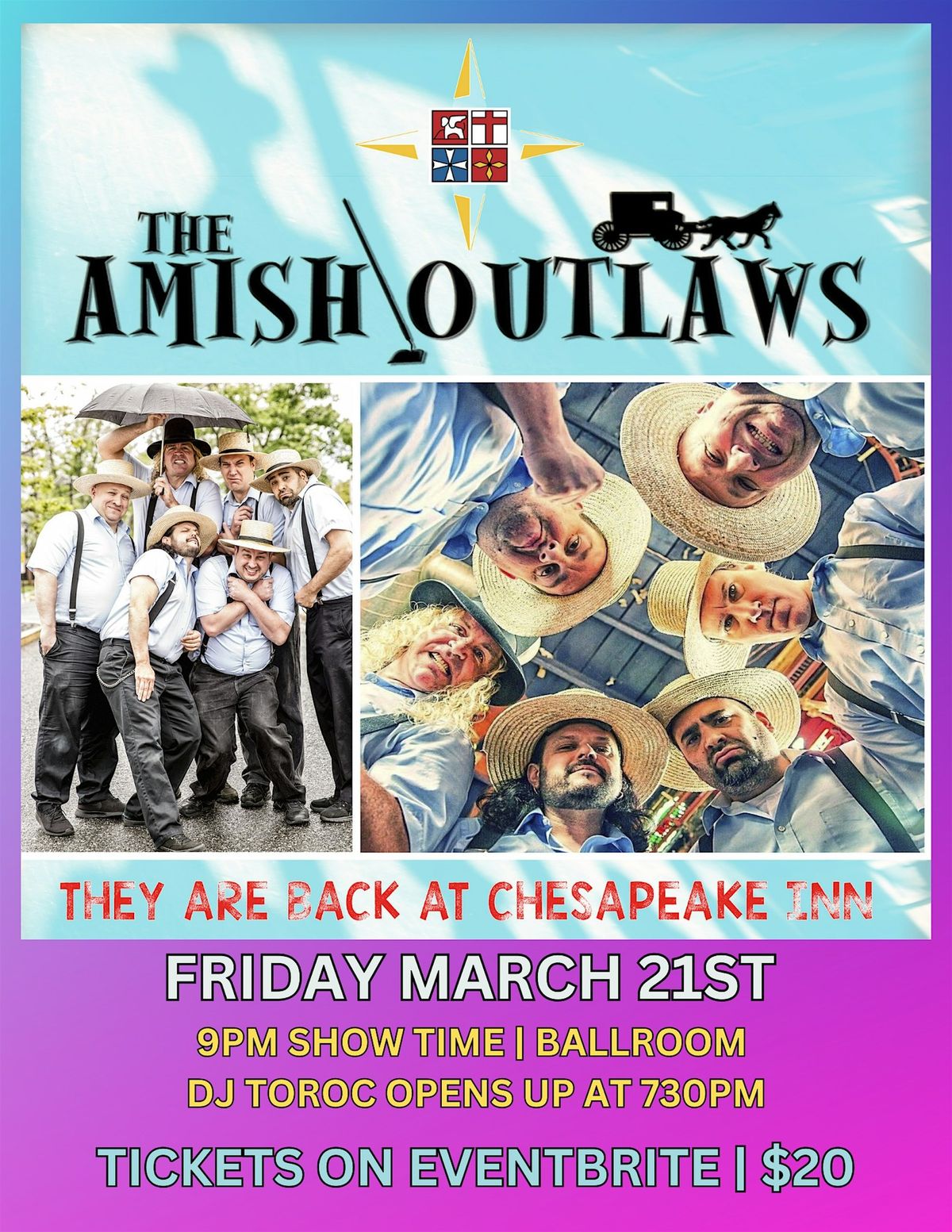 Amish Outlaws Concert in The Ballroom!