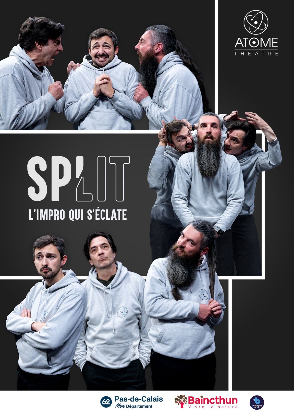 S.P.L.I.T - Cie Atome Th\u00e9\u00e2tre \/ Ap\u00e9ro-spectacle