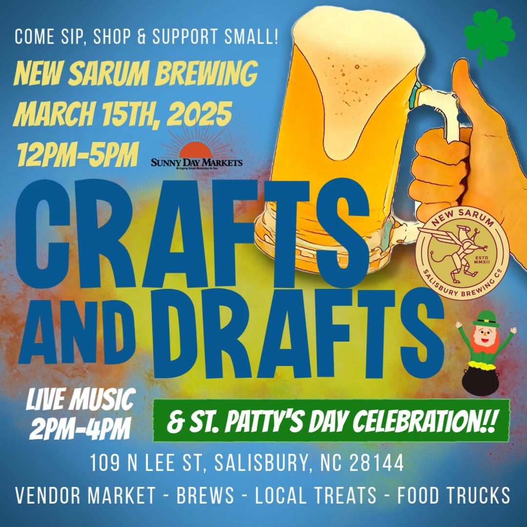 Crafts & Drafts at New Sarum Brewing 